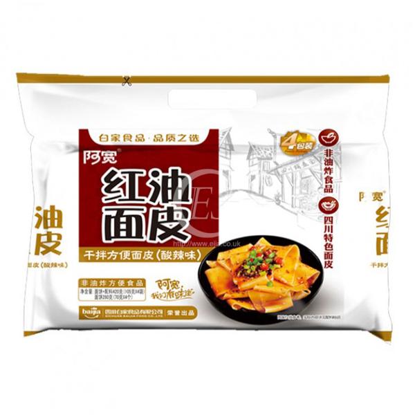 阿宽红油面皮4连包-酸辣